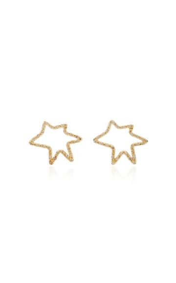 Carole Le Bris Perez Roy Star Diamond Earrings