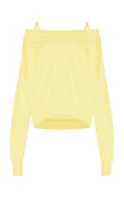 Maison Margiela Off-the-shoulder Cotton Top