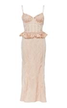 Brock Collection Orely Peplum Taffeta Dress