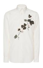 Alexander Mcqueen Floral-printed Silk-twill Shirt