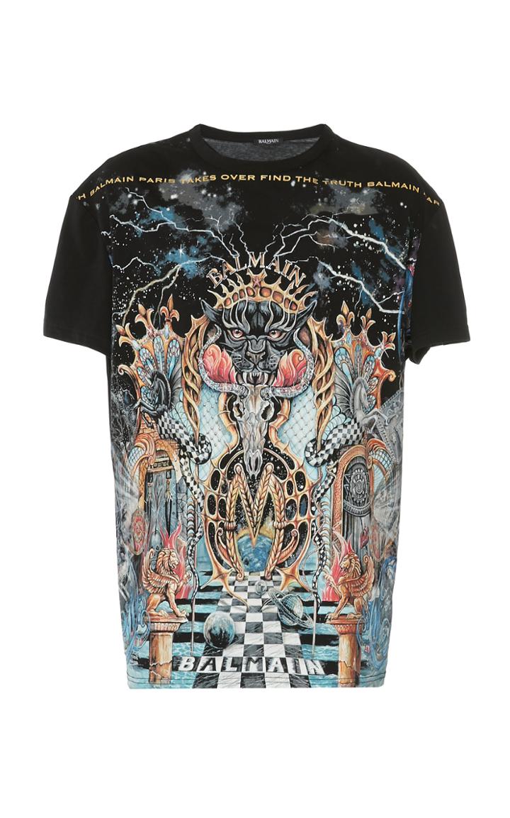 Balmain Printed T-shirt Size: M