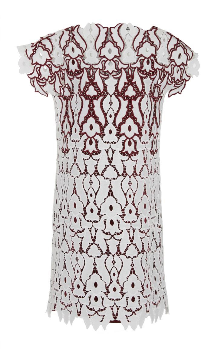 Mi Jong Lee Lace Mini Dress