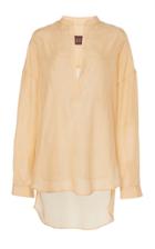 Moda Operandi Albus Lumen Alois V-neck Cotton Top Size: 8