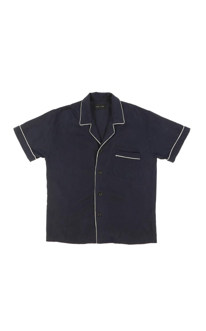 Moda Operandi Les Tien Short Sleeve Lounge Shirt