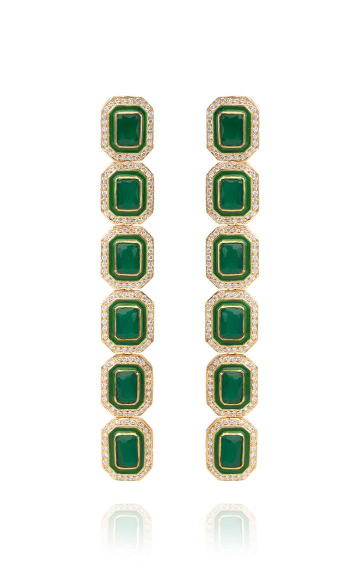 Moda Operandi Opuline Gold-plated Sharnee Earrings