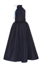 Rosie Assoulin Halter Silk Ball Gown