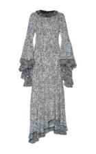 Andrew Gn Fringe Midi Dress