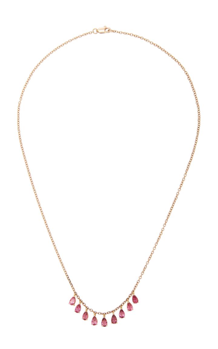 Misahara Plima 18k Gold And Tourmaline Necklace