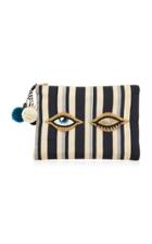 Figue Striped Soma Pouch With Winking Eye