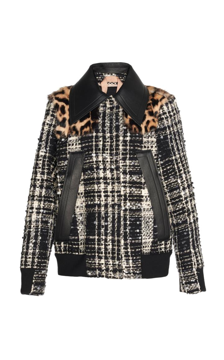 N 21 N°21 Colette Tweed Sport Jacket