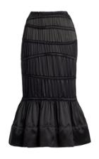 Moda Operandi Tom Ford Ruched Silk Midi Skirt