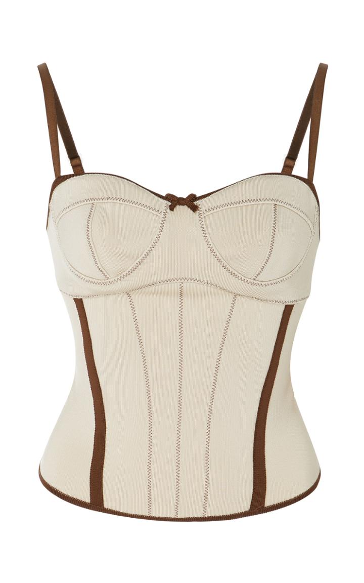 Loewe Stretch-knit Corset Top