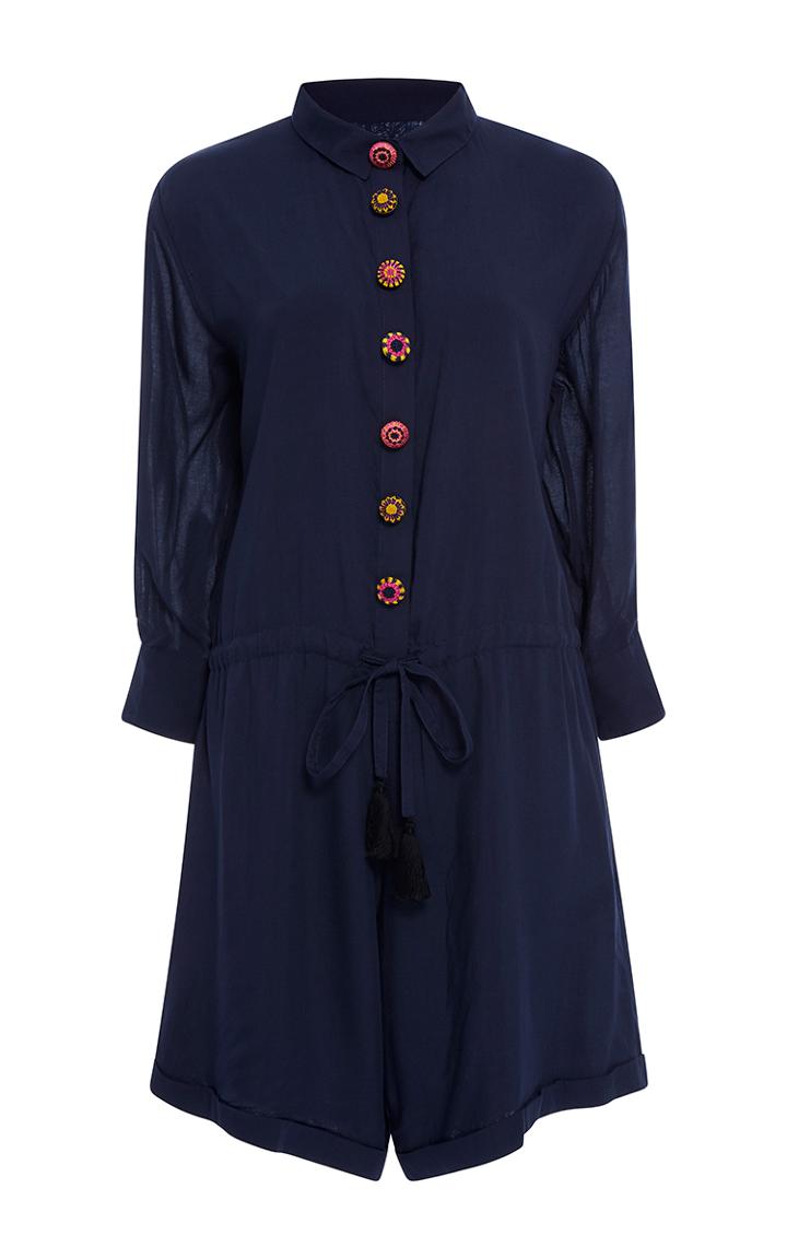 Rhode Resort Cece Button Front Romper