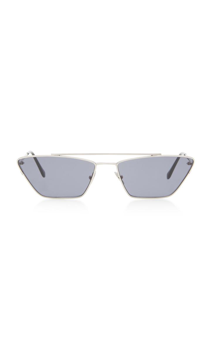 Spektre Vanity Cat-eye Metal Sunglasses