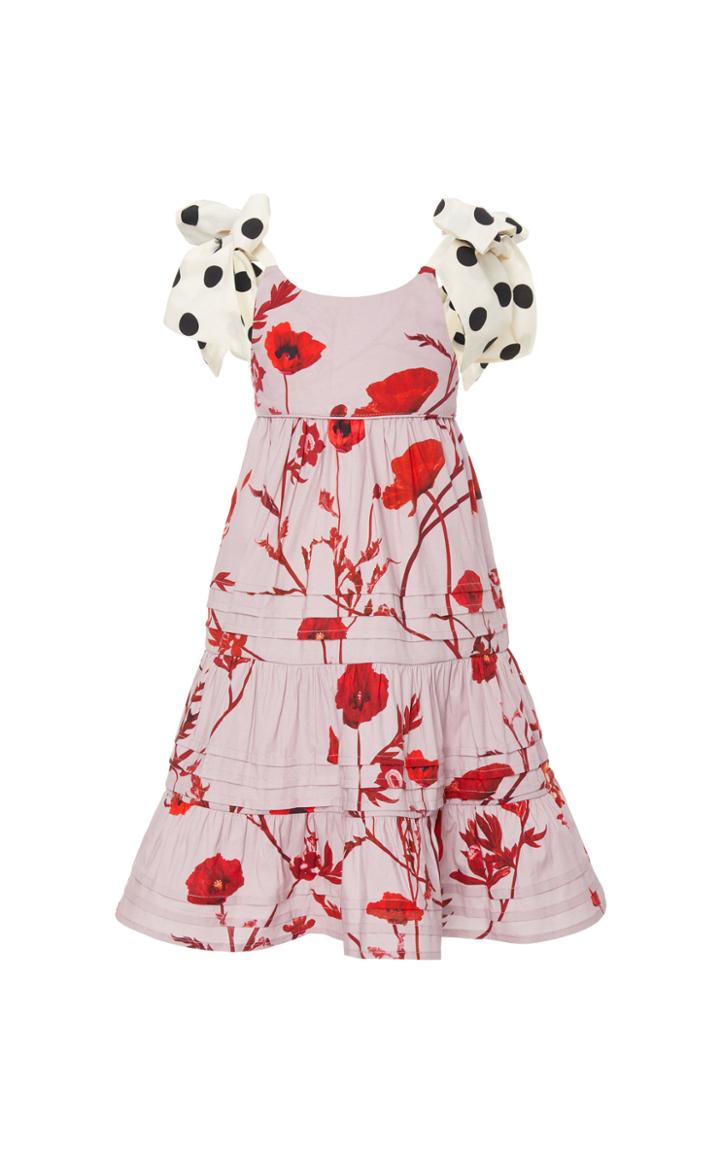Johanna Ortiz Malva Floral Midi Dress