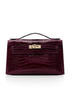 Heritage Auctions Special Collection Hermes One Size Cassis Alligator Kelly Pochette