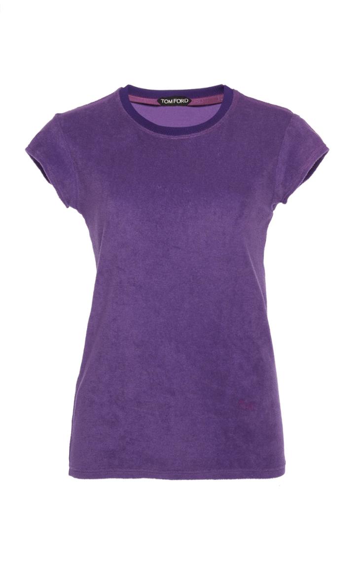 Moda Operandi Tom Ford Cotton-jersey Short Sleeve T-shirt