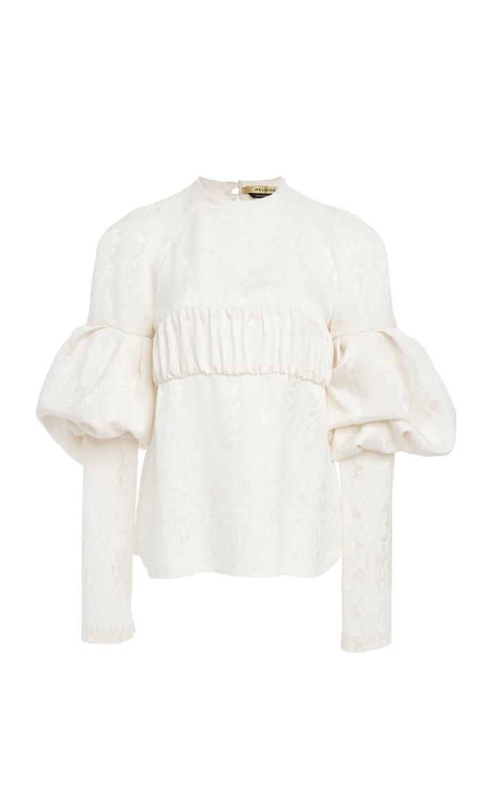Hellessy Aubrey Puff Sleeve Top