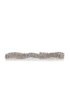 Alessandra Rich Crystal Wave Belt