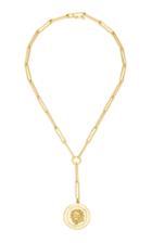 Foundrae Strength Large 18k Gold And Diamond Necklace