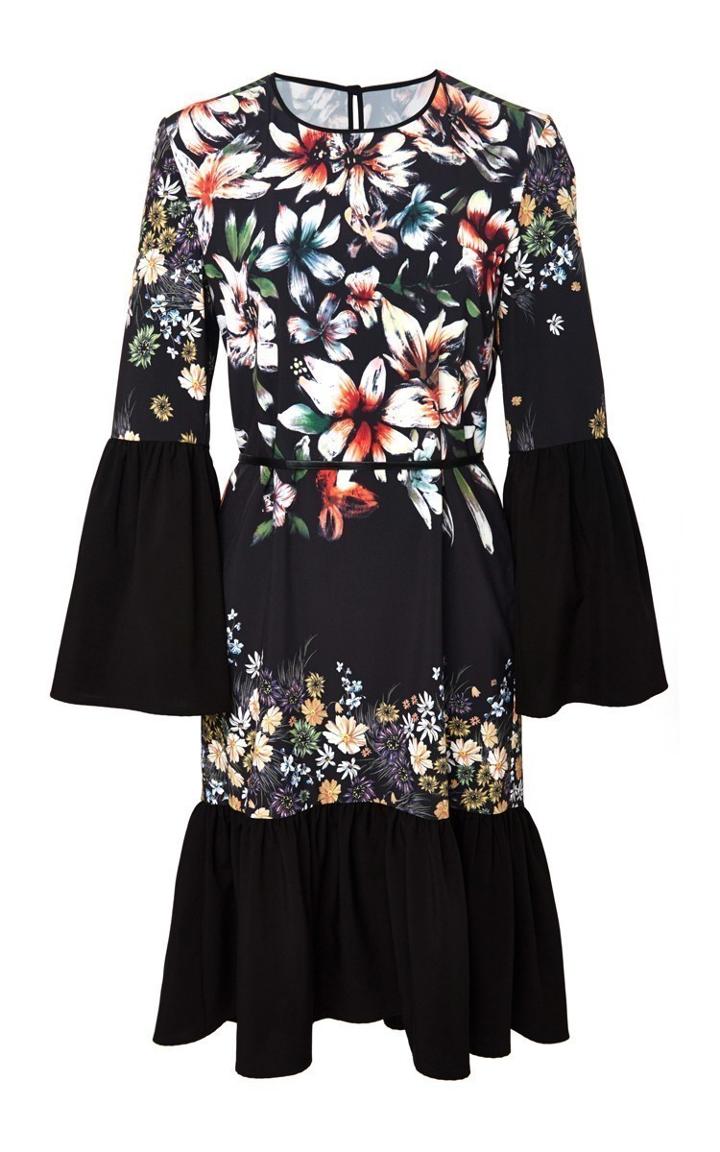 Clover Canyon Winter Harvest Crepe De Chine Dress