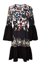 Clover Canyon Winter Harvest Crepe De Chine Dress
