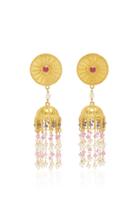 Ilias Lalaounis Multi- Stone Drop Earrings