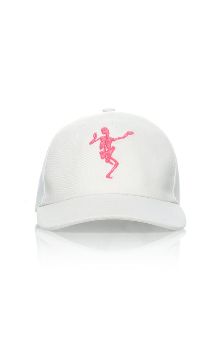 Alexander Mcqueen Embroidered Cotton-twill Hat