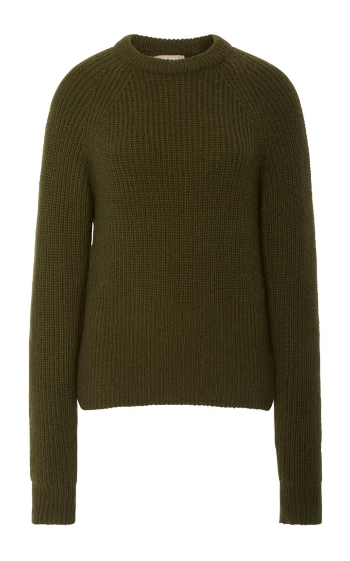 Michael Kors Collection Raglan Crewneck Top