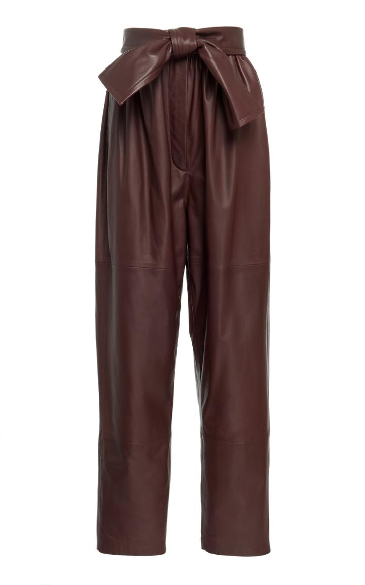 Zimmermann Resistance Leather Obi Pant