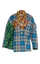 Tata Naka Beaded Bandeau Combo Blazer