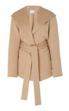 Vince Hooded Wool-cashmere Coat