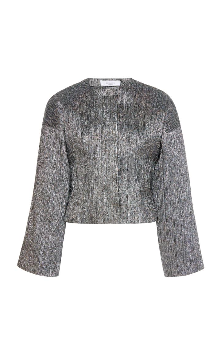 Roseanna Eline Metallic Shirt Jacket