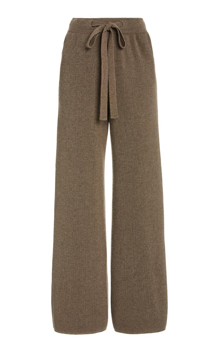 Moda Operandi Nanushka Oni Straight-leg Knit Pants