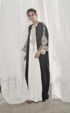 Bthaina Embroidered Metallic Jacket