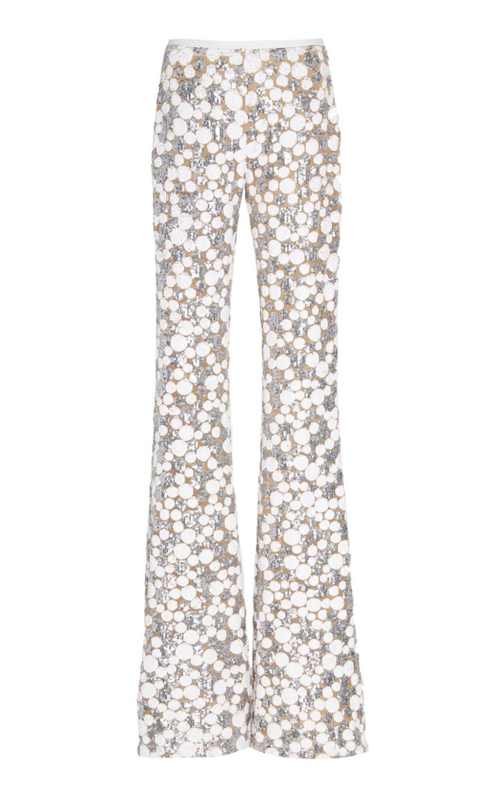 Michael Kors Collection Sequin-embellished Flared Pants
