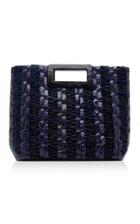 Nancy Gonzalez Dani Woven Python Keyhole Tote