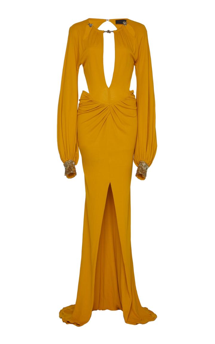 Dundas Jersey Cut Out Gown
