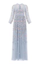 Needle & Thread Wallflower Embroidered Tulle Gown