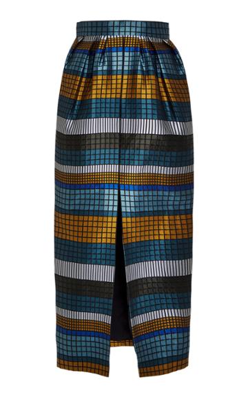 Bibhu Mohapatra Mosaic Pencil Skirt