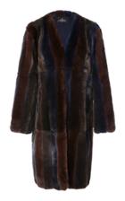 J. Mendel Paneled Fur Coat