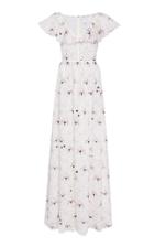 Giambattista Valli Floral-embroidered Lace Maxi Dress