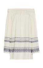 Zeus + Dione Leto Off-the-shoulder Cotton Mini Dress