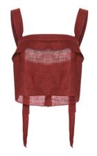 Three Graces London Jinny Cropped Top