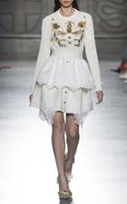 Fausto Puglisi Double Layer Lace Skirt