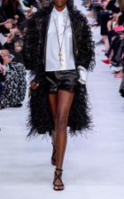 Moda Operandi Valentino Mini Length Leather Shorts Size: 36