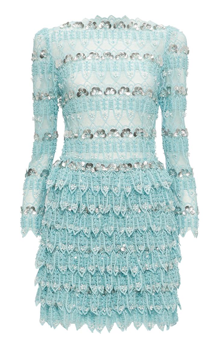 Ezgi Cinar Infinity Lace Short Dress