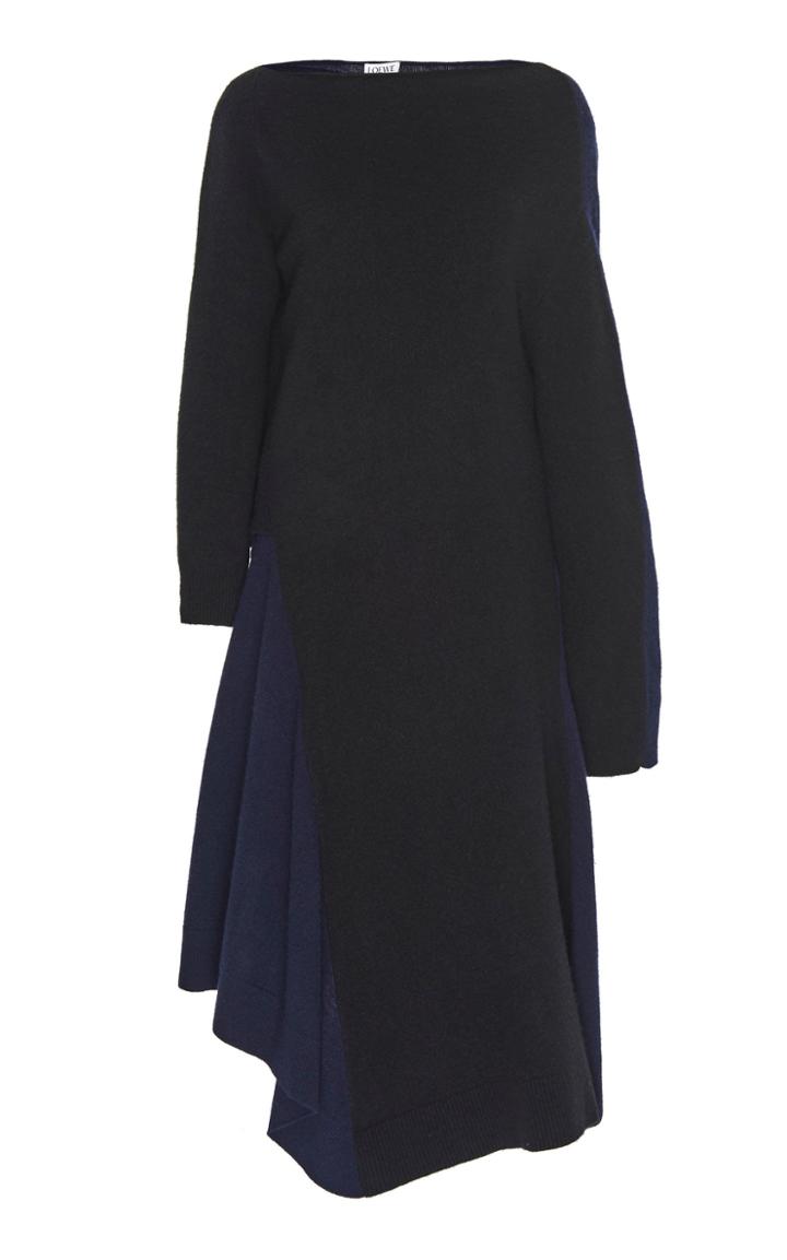 Loewe Asymmetric Side Panel Knit Dress