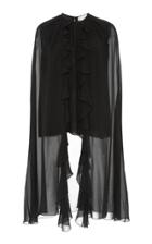 Giambattista Valli Illusion Cape Blouse