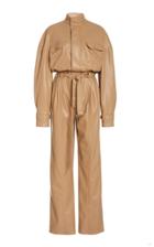 Moda Operandi Jonathan Simkhai Katerine Vegan-leather Utility Jumpsuit